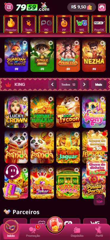 melhor casa de slots 